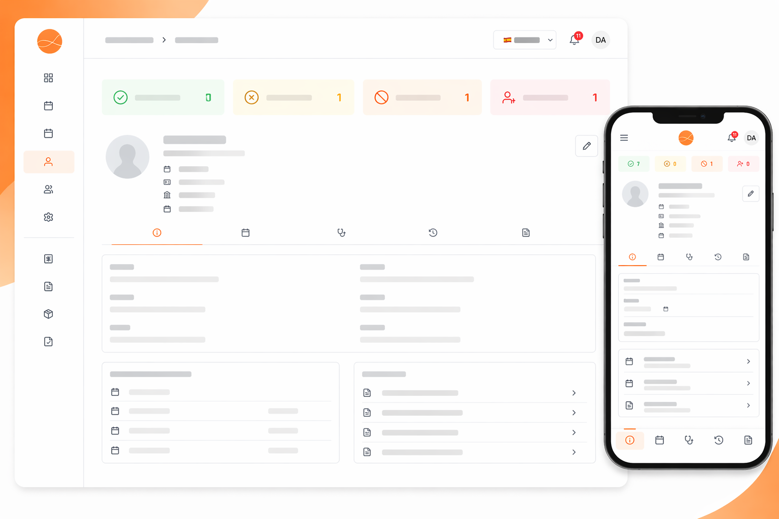 Gestión de pacientes en JustBookIt